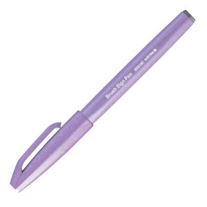 Pennarello Brush Trendy Sign Pen - colori assortiti - Pentel - conf. 6 pezzi - immagine 2