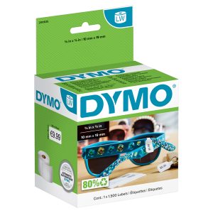 Etichette LW per gioielli - 10 x 19 mm - bianco - Dymo - immagine 1
