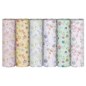 Rotolo carta regalo riciclata Fiori di campo - 70cmx200m - fantasie assortite - Rex Sadoch - immagine 2