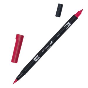 Pennarello Dual Brush 847 - crimson - Tombow - immagine 1