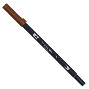 Pennarello Dual Brush 879 - brown - Tombow - immagine 2