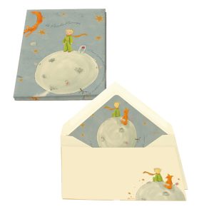 Biglietto + busta Piccolo Principe - 90 x 140 mm - Kartos - conf. 10 pezzi - immagine 1