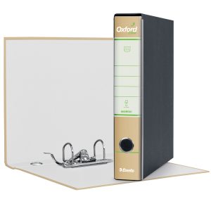 Registratore Oxford Green G82 - dorso 5 cm - commerciale 23x30 cm - avana - Esselte - immagine 1