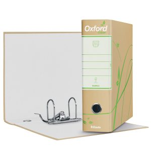 Registratore Oxford Green G83 - dorso 8 cm - commerciale 23x30 cm - avana - Esselte - immagine 2