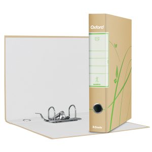 Registratore Oxford Green G84 - dorso 5 cm - protocollo 23x33 cm - avana - Esselte - immagine 2