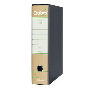 Registratore Oxford Green G85 - dorso 8 cm - protocollo 23x33 cm - avana - Esselte - immagine 3