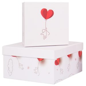 Set scatole regalo - dimensioni assortite - fantasia Charmed - conf. 6 pezzi - immagine 2