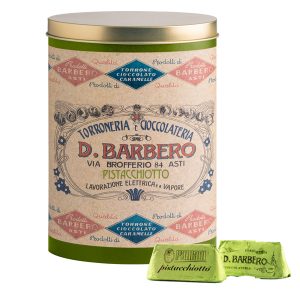Gianduiotti - in scatola di metallo - gusto pistacchio - 150 gr  - Barbero - immagine 1