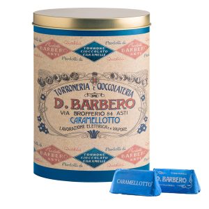 Gianduiotti - in scatola di metallo - gusto caramello salato - 150 gr - Barbero - immagine 1