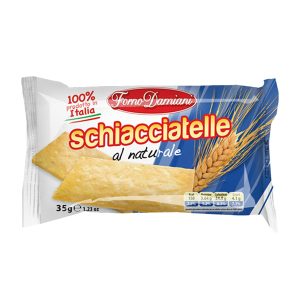 Schiacciatella al naturale - monoporzione 35 gr - Forno Damiani - conf. 50 pezzi - immagine 1