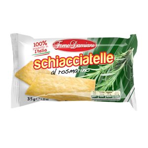 Schiacciatella al rosmarino - monoporzione 35 gr - Forno Damiani - conf. 50 pezzi - immagine 1
