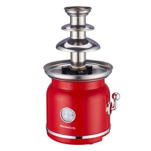 Fontana di cioccolato - 3 livelli - 90 W - rosso - Melchioni - immagine 1