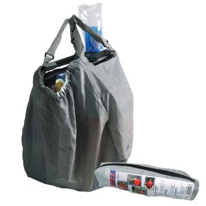 Borsafacile in tessuto - con manici rigidi - 70 L - colori assortiti - immagine 1