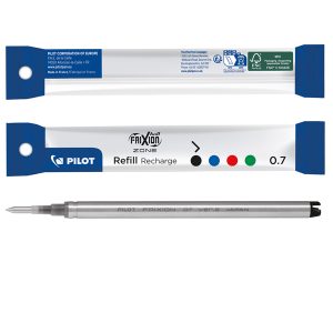 Refill sfera a scatto Frixionball Zone - punta 0,7 mm - nero - Pilot - immagine 1