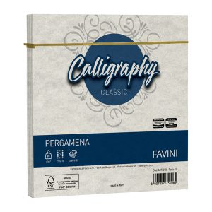 Busta Calligraphy Pergamena -  170 x 170 mm - 90 gr - perla 10 - Favini - conf. 25 pezzi - immagine 1