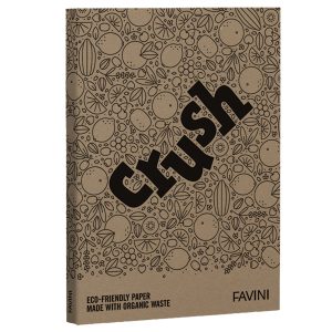 Carta Crush - A4 - 250 gr - nocciola - Favini - conf. 50 fogli - immagine 1