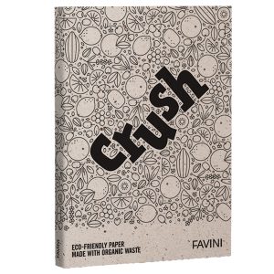 Carta Crush - A4 - 250 gr - cacao - Favini - conf. 50 fogli - immagine 1