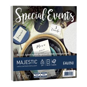 Busta Special Events - 170 x 170 mm - 120 gr - bianco - Favini - conf. 10 buste - immagine 1