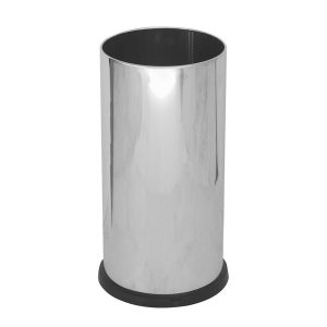 Portaombrelli Steel - con vaschetta interna - diametro 24 cm - H 49 cm - 22 L - acciaio lucido - Stilcasa - immagine 1