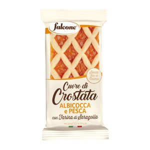 Cuor di crostata albicocca e pesca - 60 gr - Falcone - immagine 1