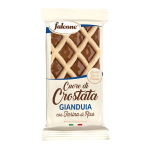Cuor di crostata gianduia - 60 gr - Falcone - immagine 1