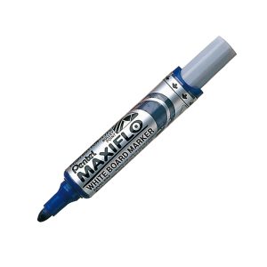 Marcatore per lavagne MaxiFlo - punta conica 6 mm - blu - Pentel - immagine 1