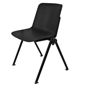 Seduta attesa Plus - senza braccioli - nero - Unisit - immagine 1