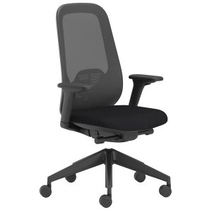 Poltrona semidirezionale Joga - Nero - Unisit - immagine 1
