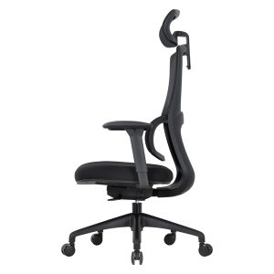 Poltrona semidirezionale Balance - in rete - Nero - Unisit - immagine 2