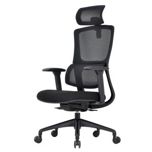 Poltrona semidirezionale Balance - in rete - Nero - Unisit - immagine 3