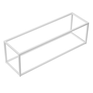 Stand buffet GN 2/4 - 53 x 16,5 x 16 cm - metallo - bianco - Leone - immagine 1