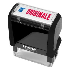 Timbro Printy 4912 Office Eco - autoinchiostrante - ORIGINALE - 47 x 18 mm - nero - Trodat - immagine 1