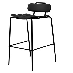 Sgabello Lemon - Nero - Unisit - immagine 1