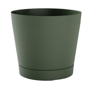 Vaso Orione - 26 L - diametro 38 cm - verde foresta - TeraPlast - immagine 1