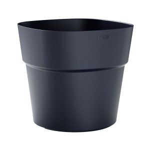 Vaso Andromeda - 13 L - diametro 28 cm - blu profondo - TeraPlast - immagine 1