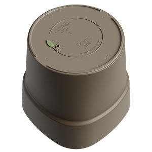 Vaso Andromeda - 13 L - diametro 28 cm - blu profondo - TeraPlast - immagine 2