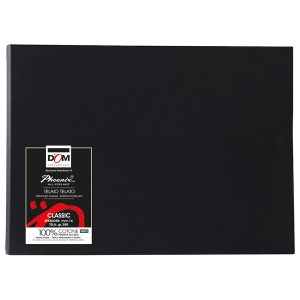Tela pittura Classic - 30 x 40 cm - nero - DOM - immagine 1