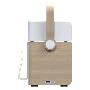 Organizer portatile da scrivania Ergobox S - 42,5 x 23 x 15 cm - legno/PET/ABS - legno/bianco/grigio - Alba - immagine 2