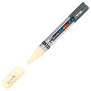 Marcatore a base d'acqua Graduate Mark All  - punta tonda 2mm - giallo chiaro - Lyra - immagine 1