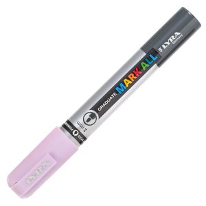 Marcatore a base d'acqua Graduate Mark All  - punta tonda 2mm - glicine - Lyra - immagine 2