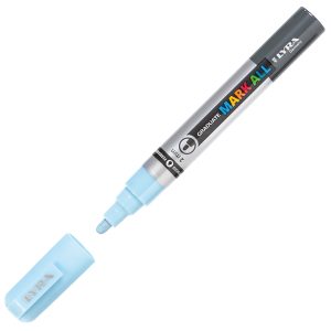 Marcatore a base d'acqua Graduate Mark All  - punta tonda 2mm - blu ghiaccio - Lyra - immagine 1
