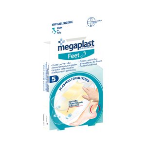 Cerotto idrocolloidale per vesciche - PU traspirante - Megaplast - conf. 5 pezzi - immagine 1