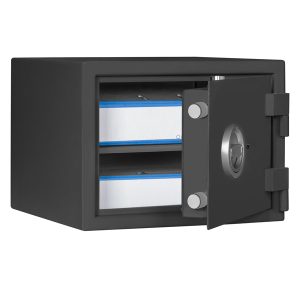 Armadio di sicurezza linea MT - 405 x 385 x 300 mm - grigio scuro - Security Italia - immagine 1