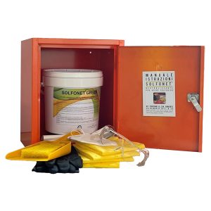 Kit Emergenza - Solfonet Green - per sversamento acido solforico - 32 x 25 x 38 cm - Carvel - immagine 1
