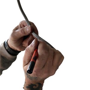 Marcatore permanente - per elettricisti - a doppia punta 0,4-1,0 mm - arancione - Artline - immagine 4