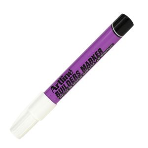Marcatore permanente - per costruttori - punta tonda 2,3 mm - bianco - Artline - immagine 3