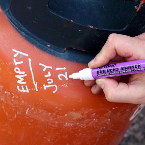 Marcatore permanente - per costruttori - punta tonda 2,3 mm - bianco - Artline - immagine 4