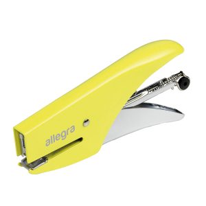 Cucitrice a pinza Allegra Fluo - passo 6 - giallo - Iternet - immagine 1
