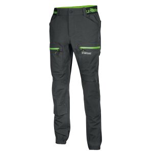 Pantalone da lavoro Horizon - taglia XXL - nero/verde - U-Power - immagine 1