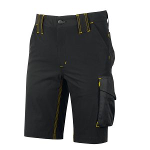 Bermuda Mercury - taglia XL - nero/giallo - U-Power - immagine 1
